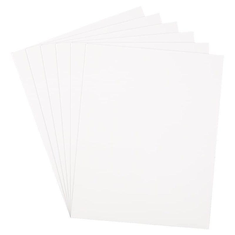 JAM PAPER Laminated Two Pocket Glossy School Folders - Letter Size - High Gloss White - Bulk 25/Pack - Image 5